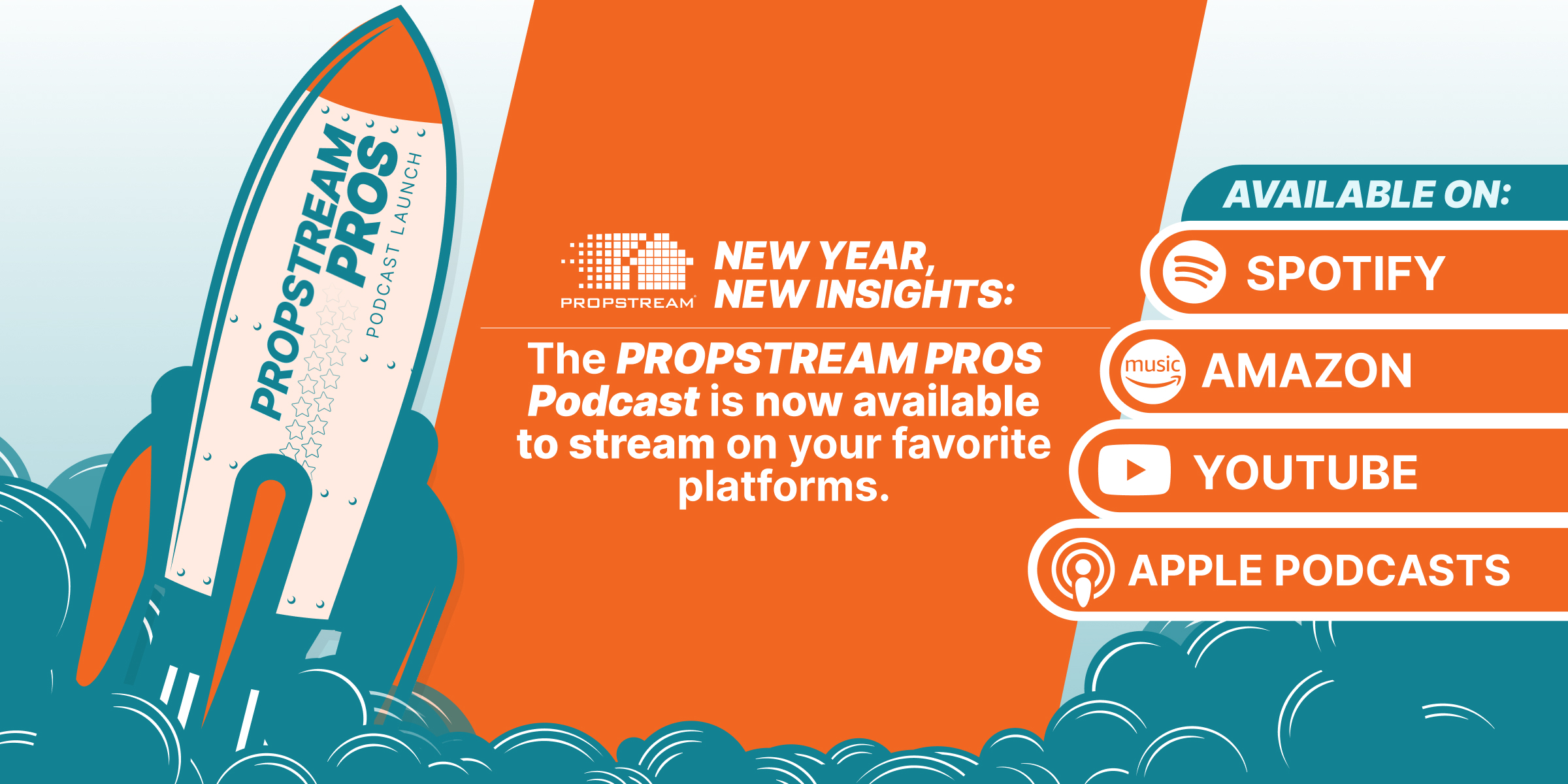 PropStream Pros Season 1 - Launched on all major streaming platforms