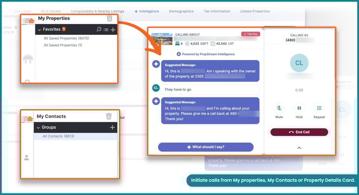 click to dial - carousel