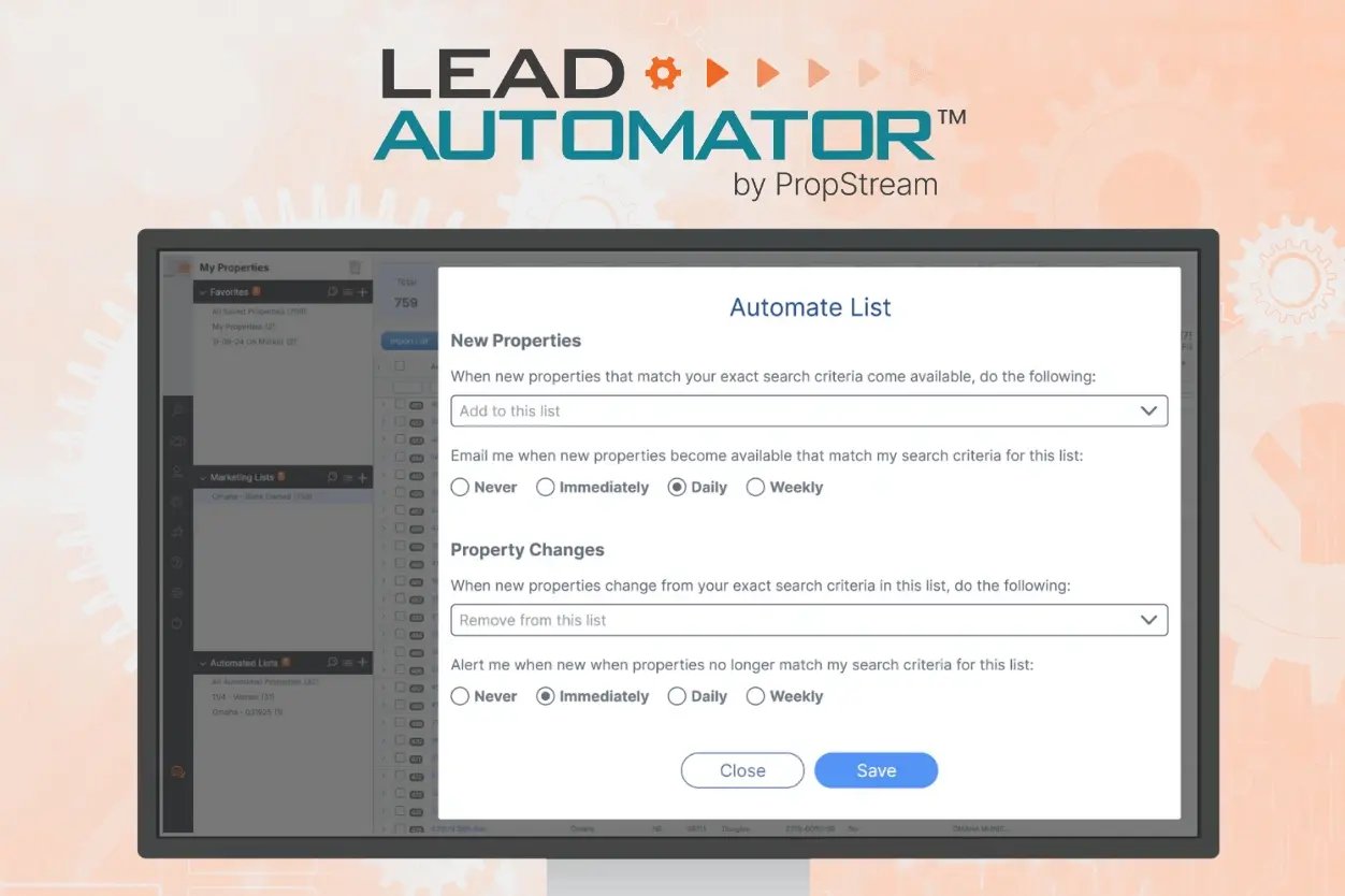 how to find real estate leads lead automator screengrab