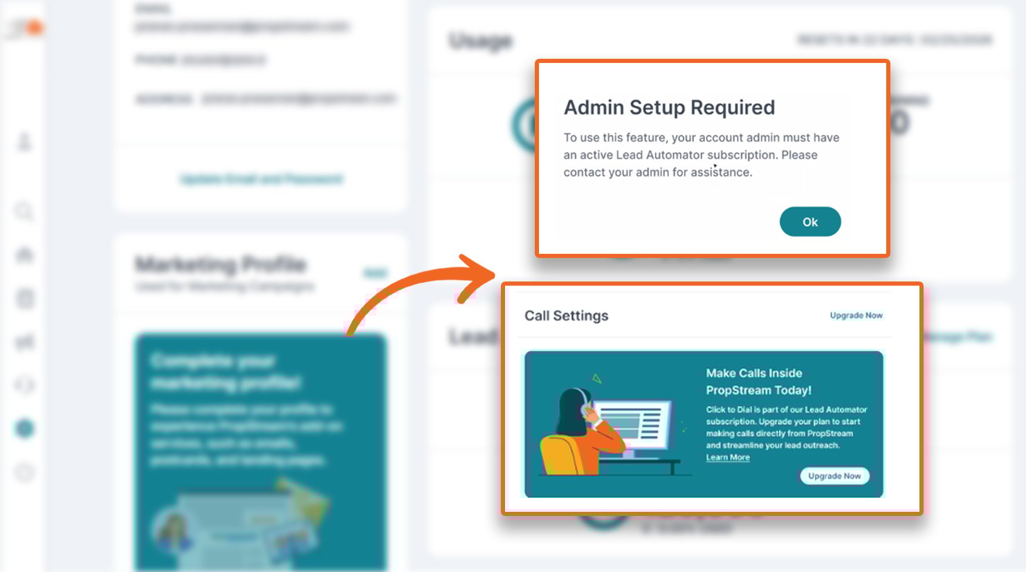 lead automator check - in settings V2