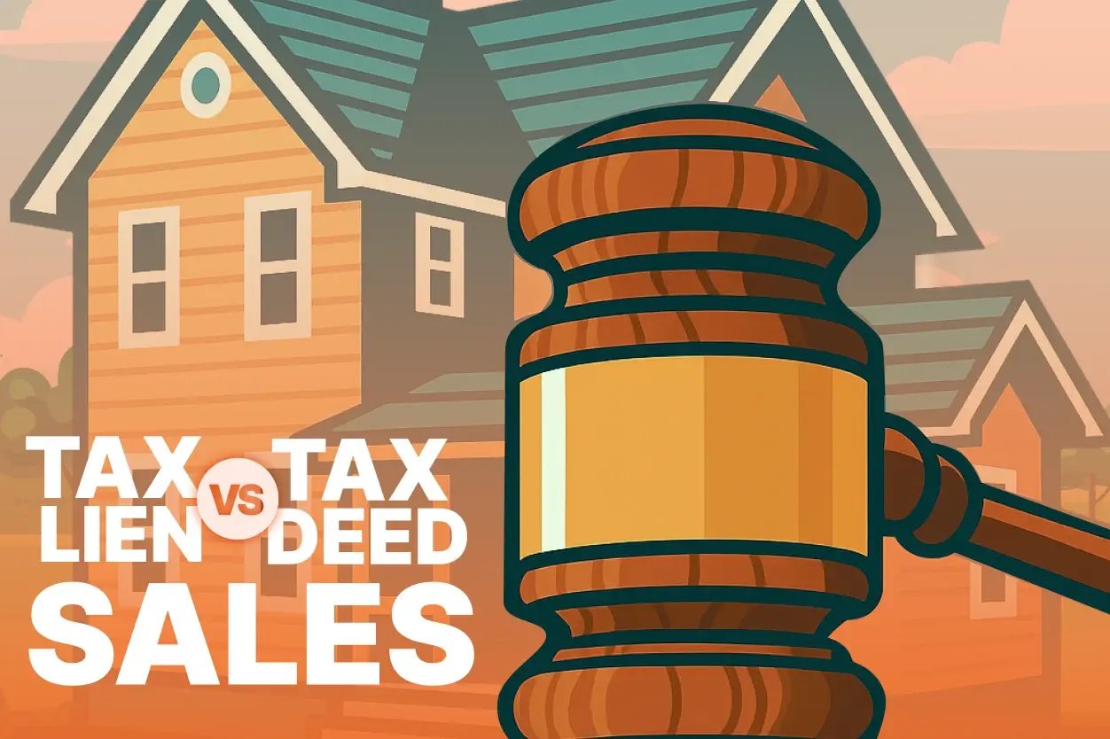 tax lien vs tax deed sales graphic