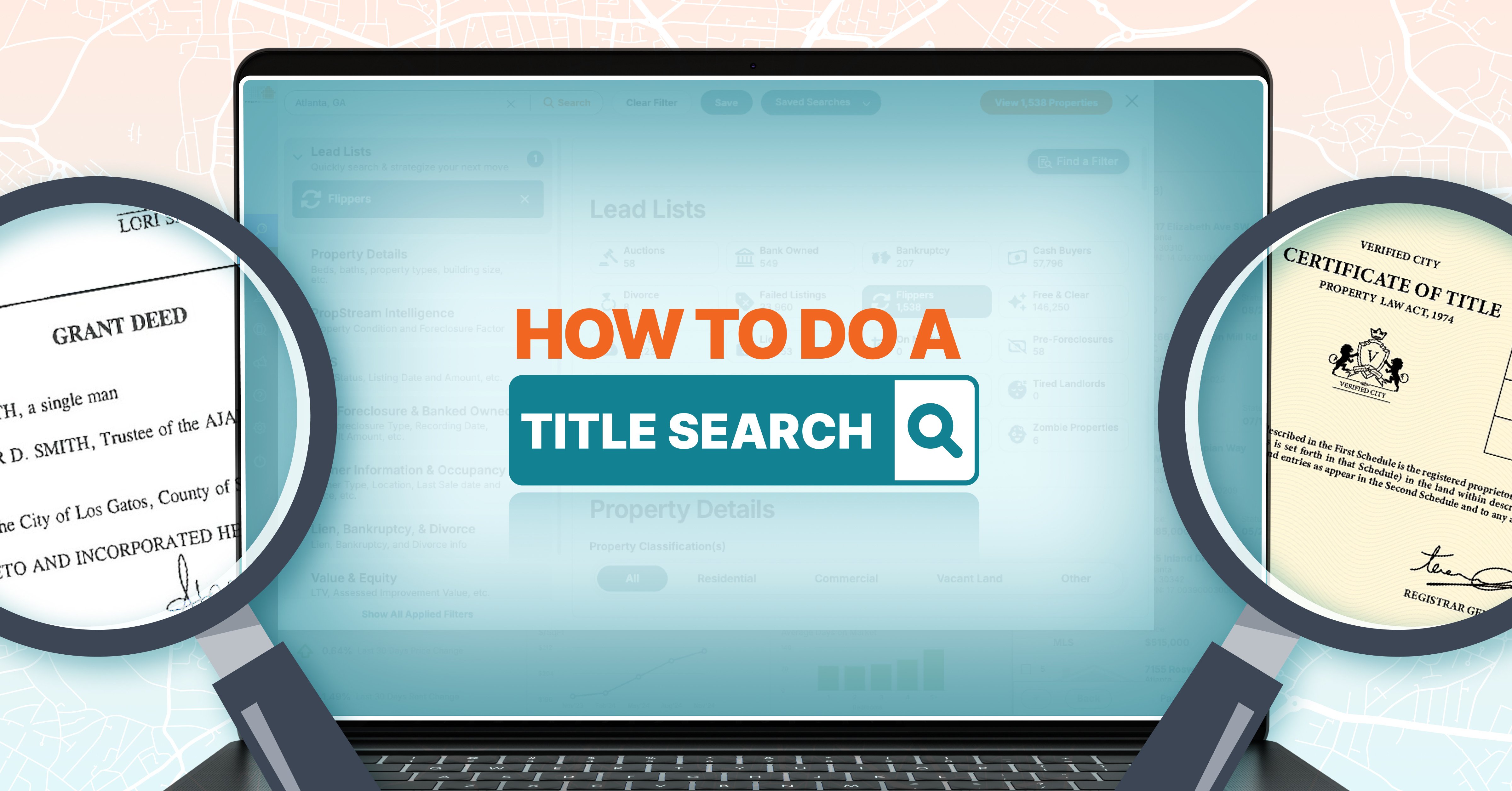 how to do a title search