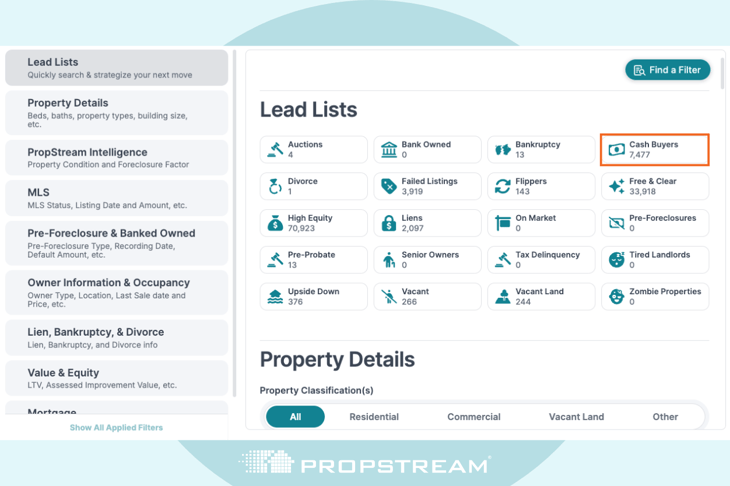 how to find cash buyers