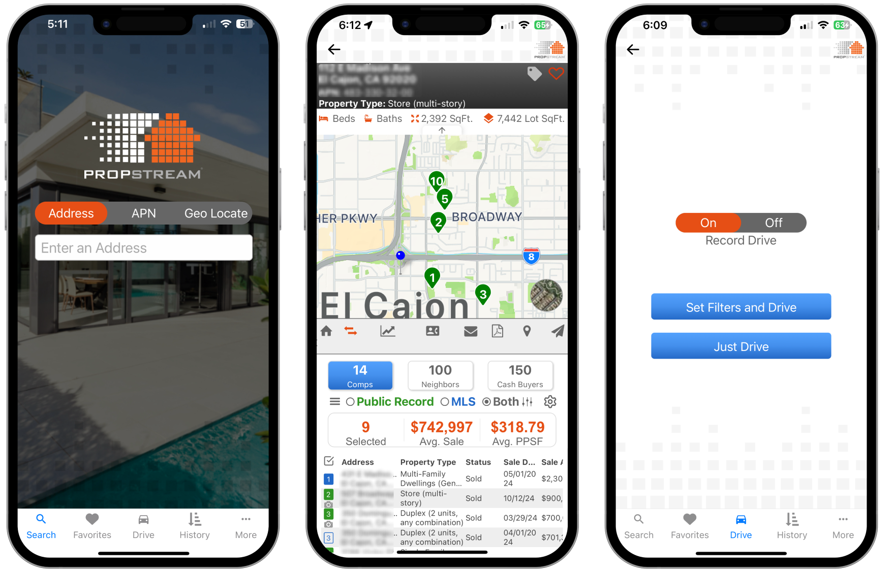 PropStream-Mobile-Real-Estate-Data-App