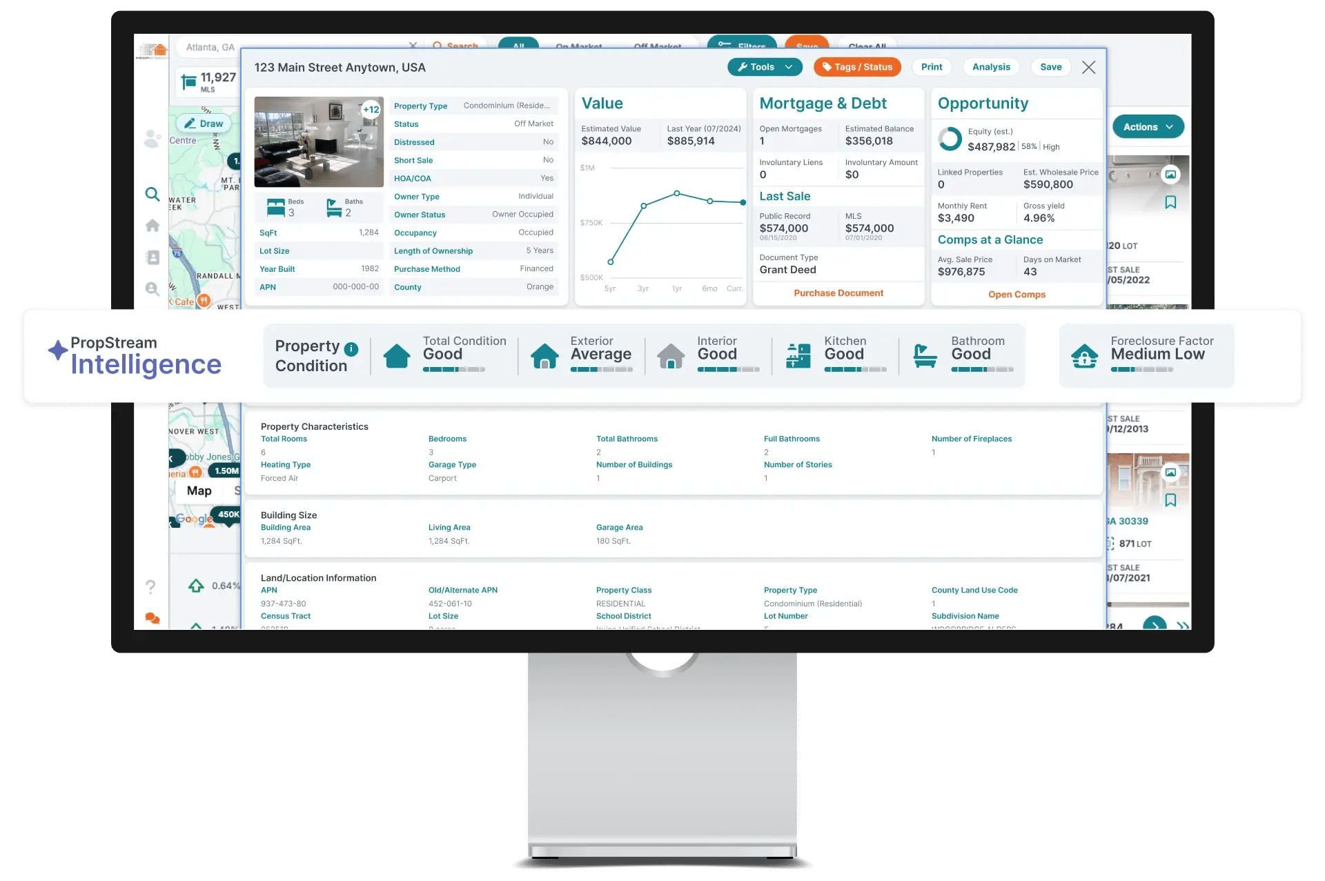 PropStream uses artificial intelligence to heal real estate professionals