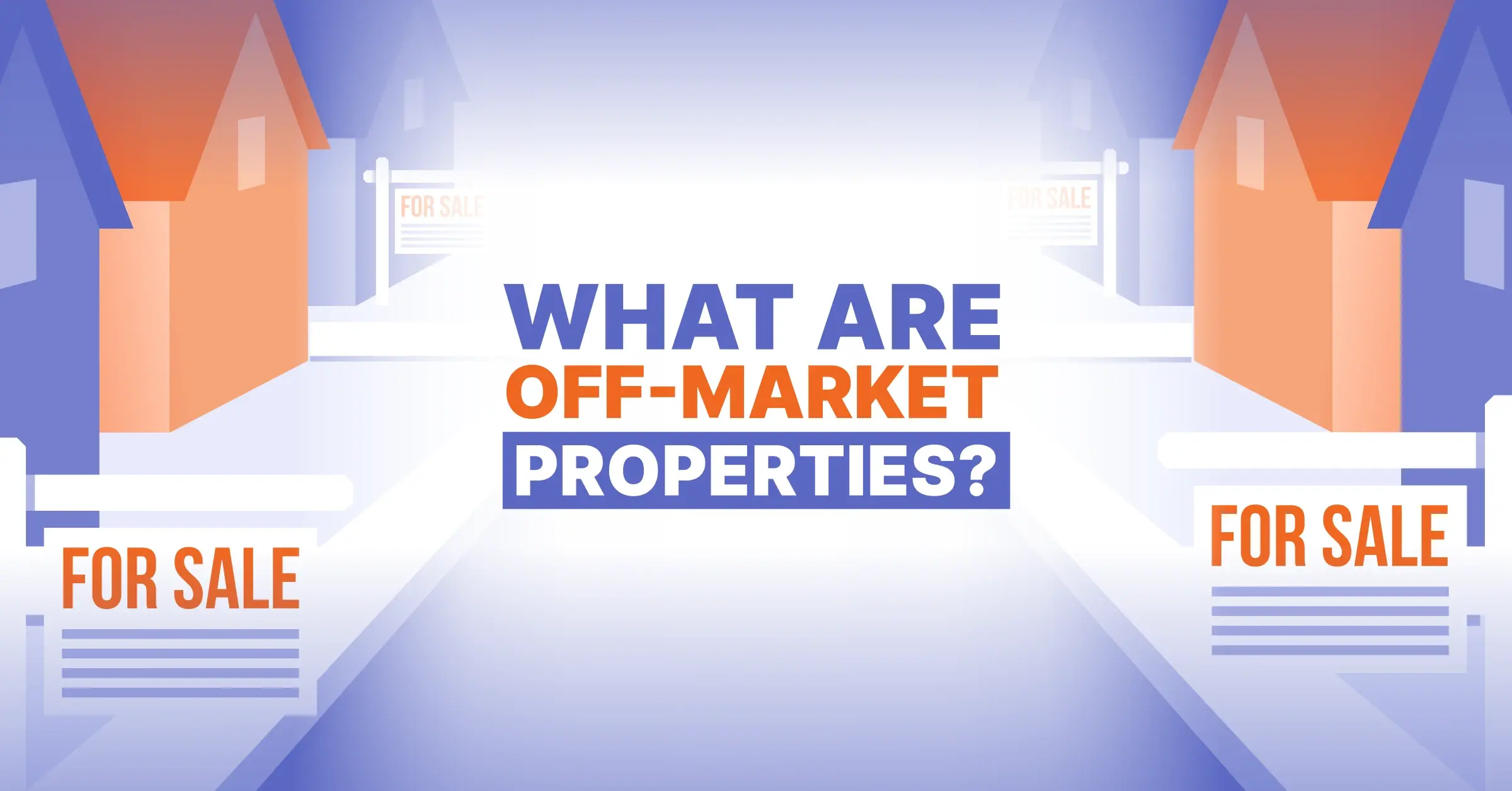 what are off market properties graphic