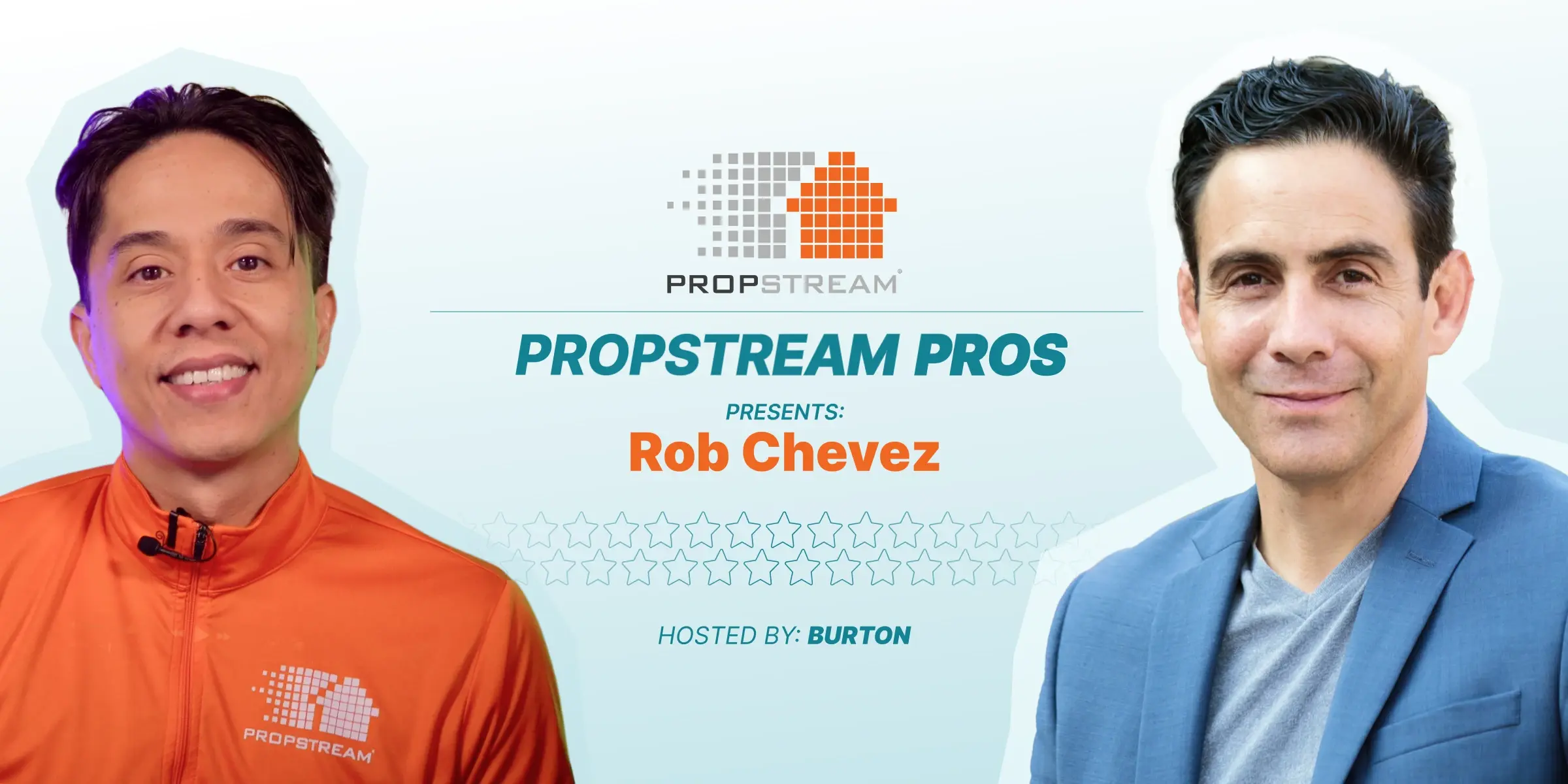 RobChevez PropStream Pros Podcast Banner Image