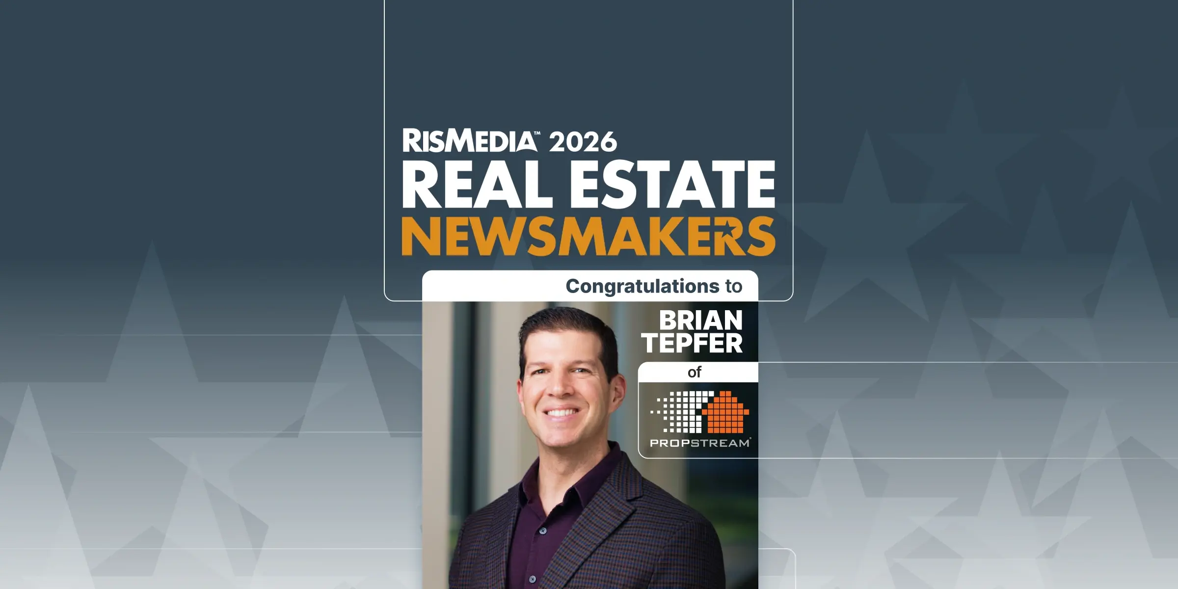 Brian Tepfer - RISMedia Real Estate NewsMaker 2026